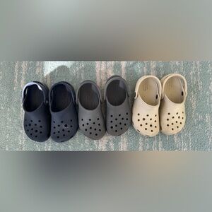 Bundle #2 - 3 pairs of Crocs
